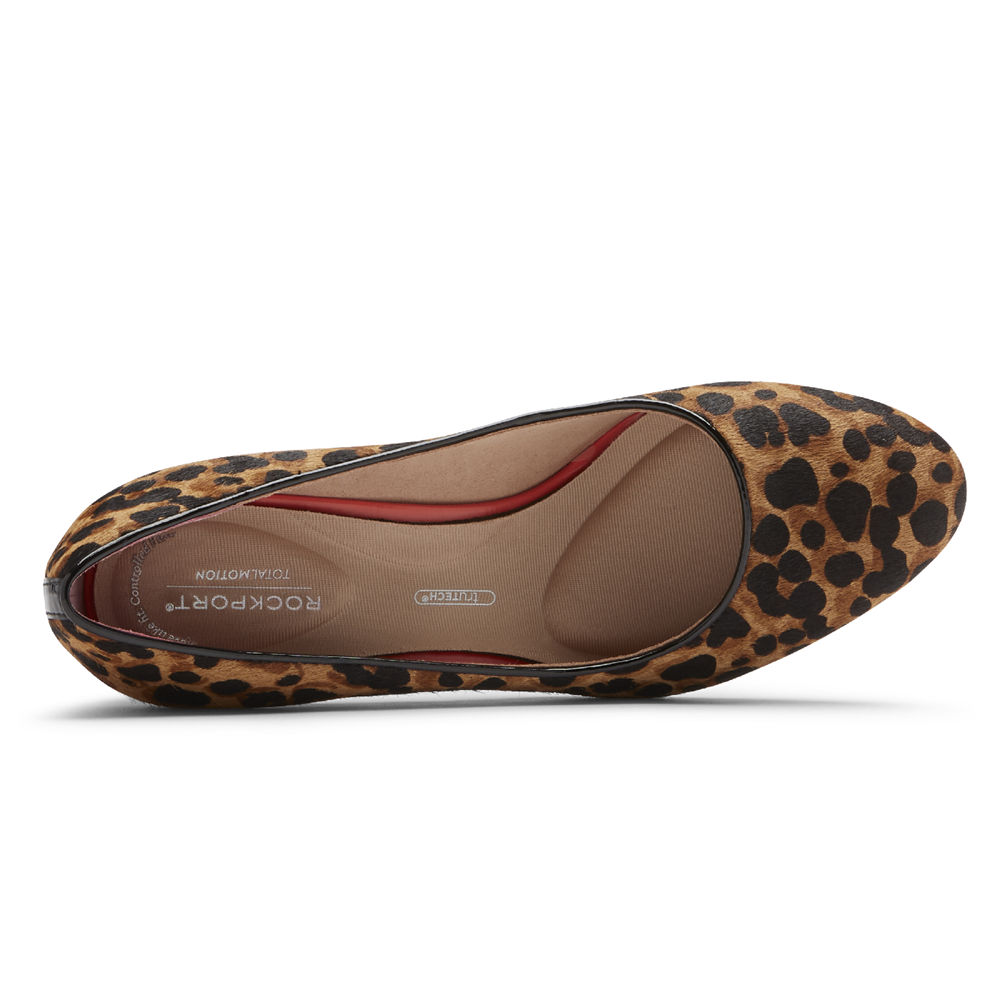 Rockport Singapore Womens Heels - Total Motion Arabella Leopard - LH4179230